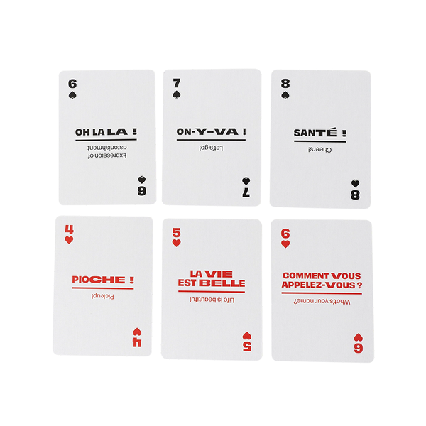 Lingo French Playing Cards