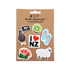 New Zealand Fridge Magnets Set of 6
