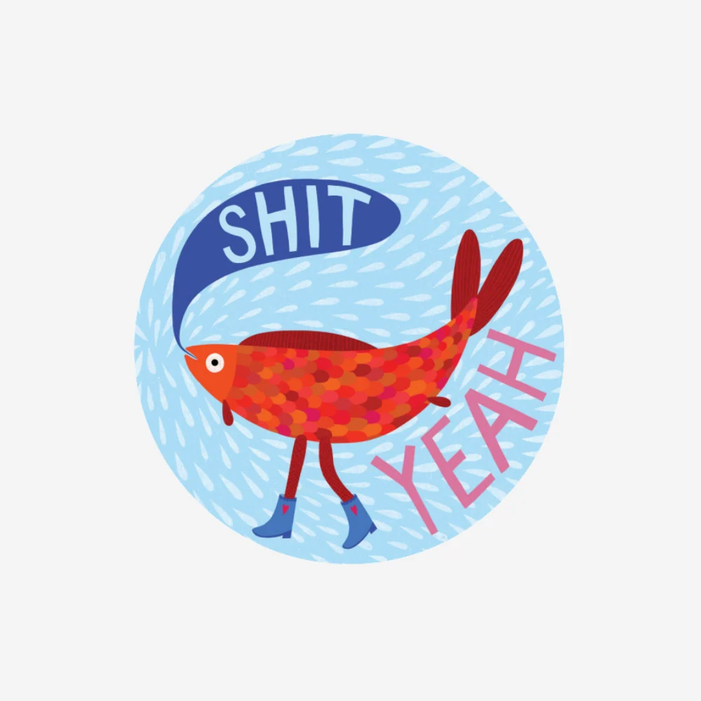 Studio Soph Fridge Magnet Sh*t Yeah