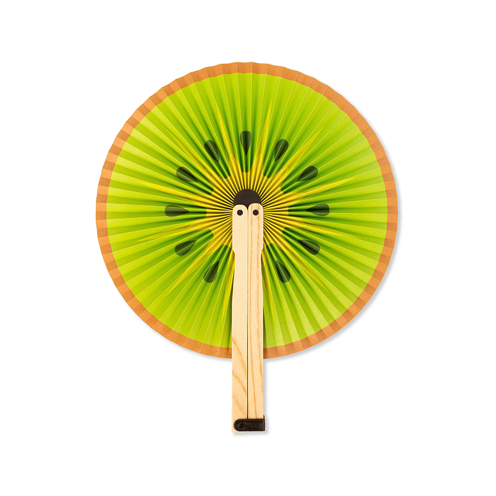 Kikkerland Fruity & Sweet Paper Fans Assorted