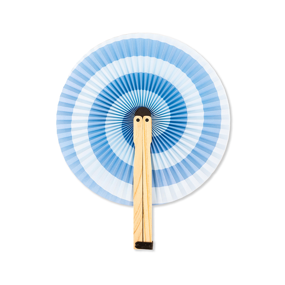 Kikkerland Fruity & Sweet Paper Fans Assorted