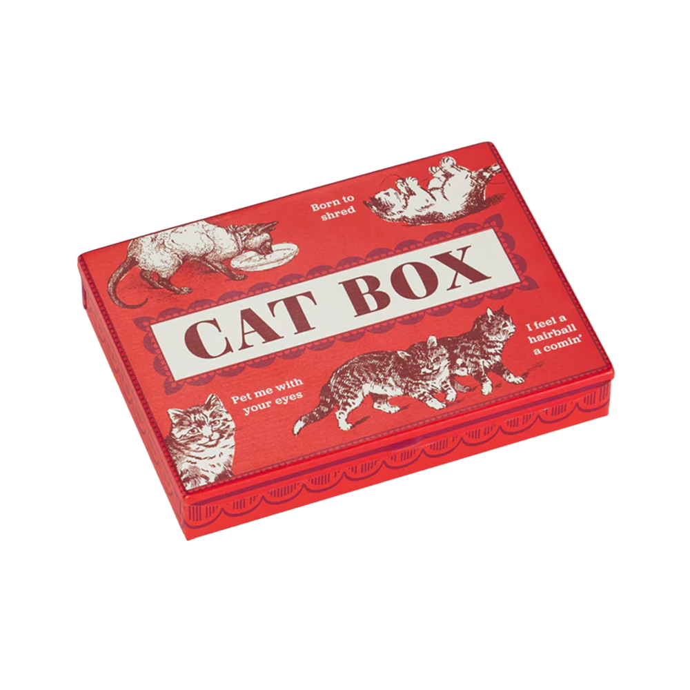 Blue Q Pocket Box Cat Box