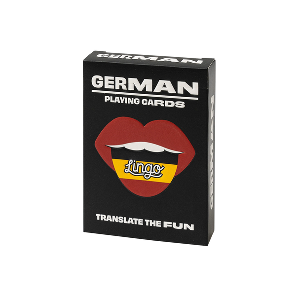 Lingo German Playing Cards