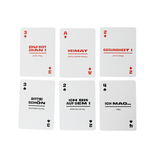 Lingo German Playing Cards