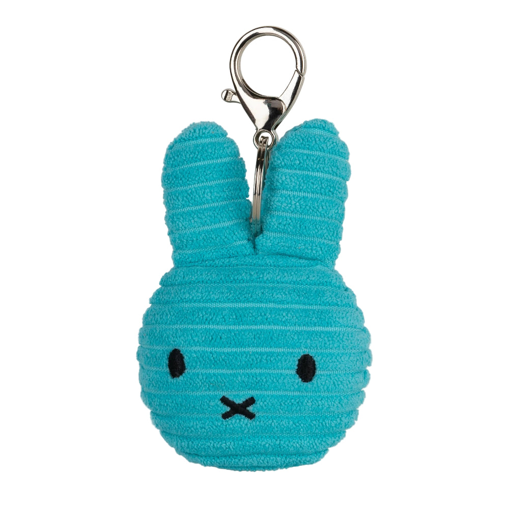 Bon Ton Toys x Miffy Keychain Corduroy Face Teal