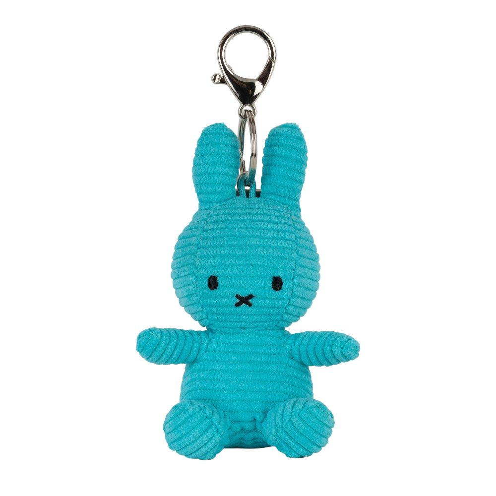 Bon Ton Toys x Miffy Keychain Corduroy Doll  Teal