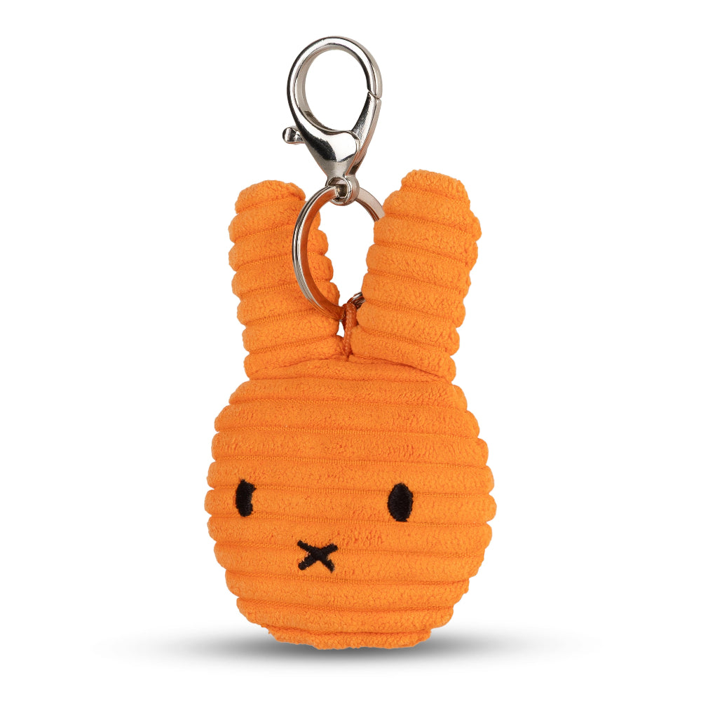 Bon Ton Toys x Miffy Keychain Corduroy Face Orange