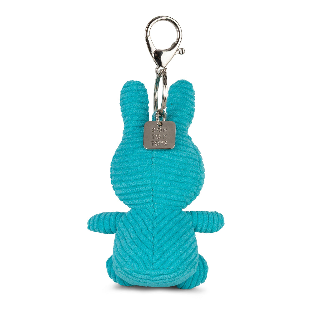 Bon Ton Toys x Miffy Keychain Corduroy Doll  Teal