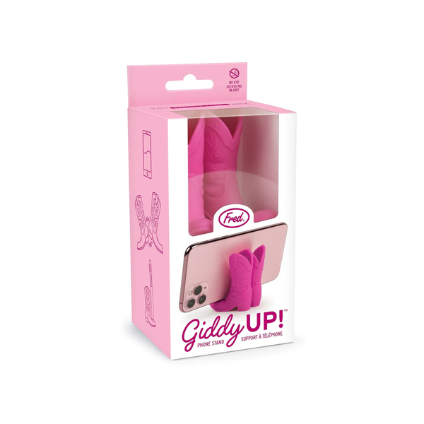 Giddy Up Phone Stand Pink