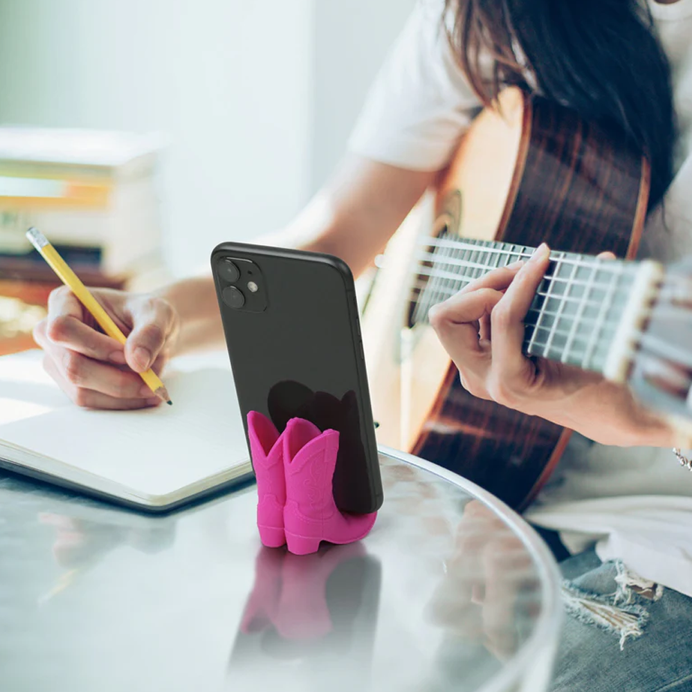 Giddy Up Phone Stand Pink