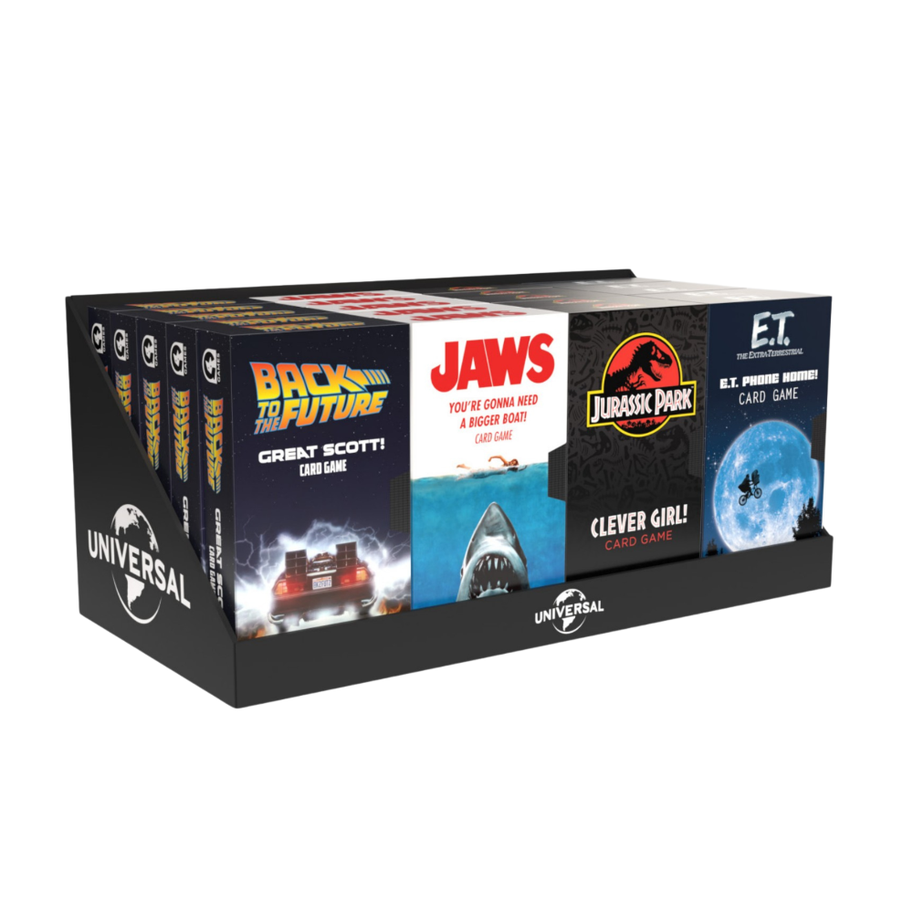 Universal Pictures Retro Movie Card GamesBack to the Future