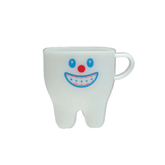 Gladee Tooth Plastic Cup Shiny