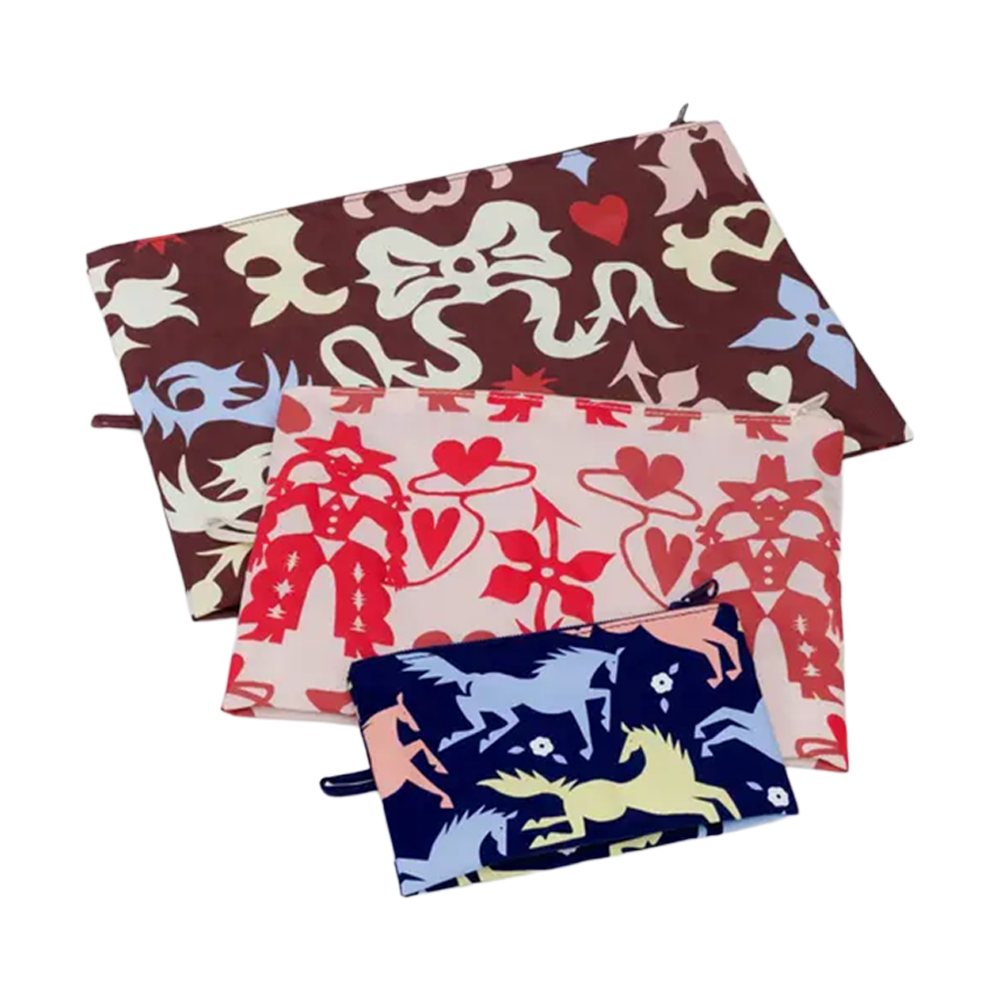 Baggu Go Pouch Western Cut-Outs
