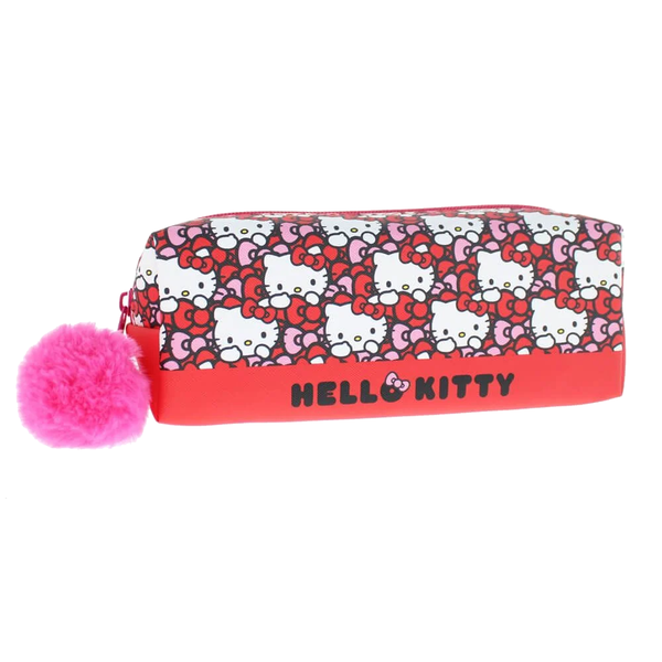 Hello Kitty Pencil Case Hearts and Bows