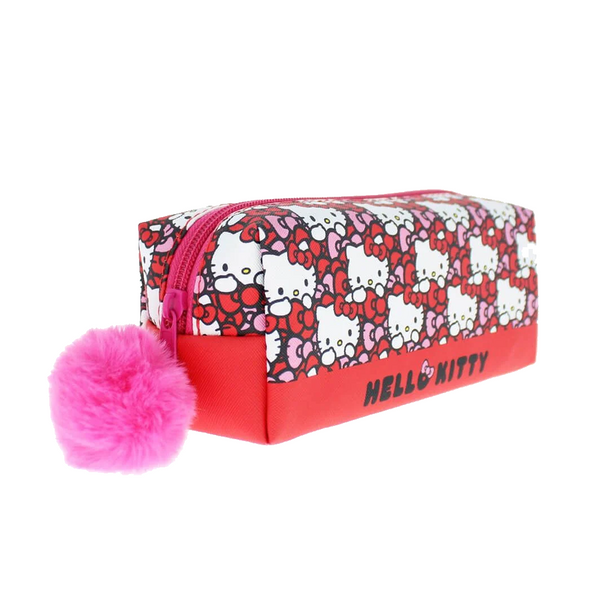 Hello Kitty Pencil Case Hearts and Bows