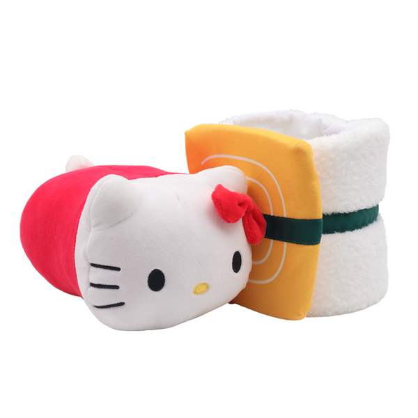 Hello Kitty Sushi Roll Plush Egg