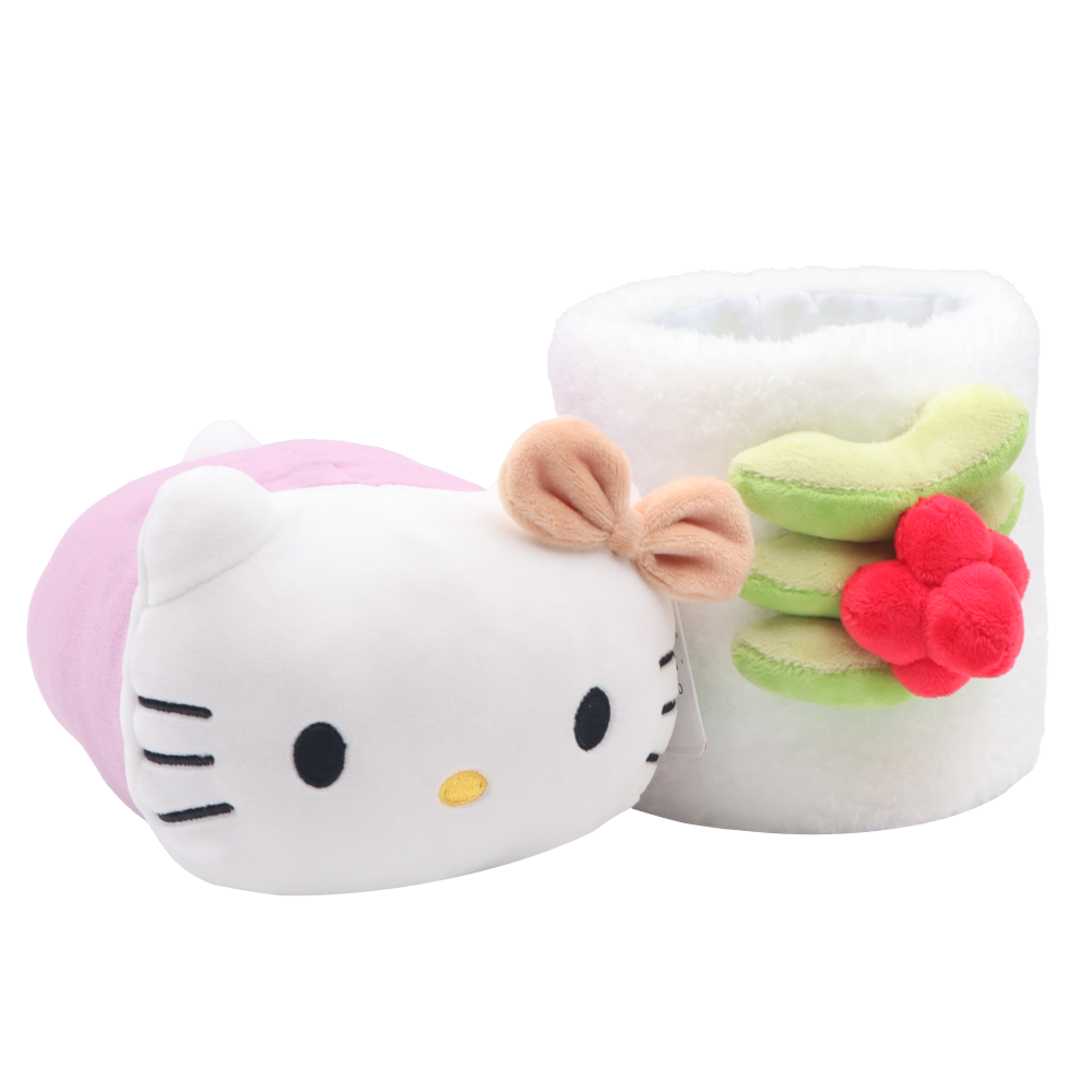 Hello Kitty Sushi Roll Plush Avocado