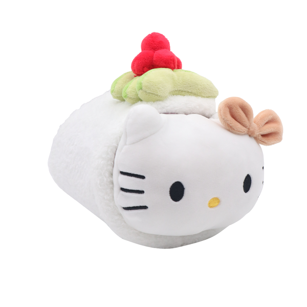 Hello Kitty Sushi Roll Plush Avocado