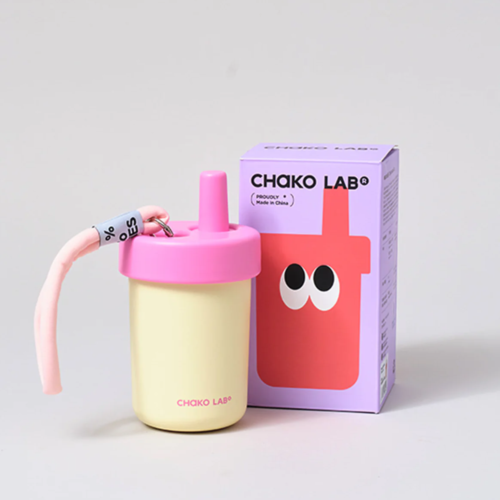 Chako Lab Bobo Tumbler Color Yellow Pink