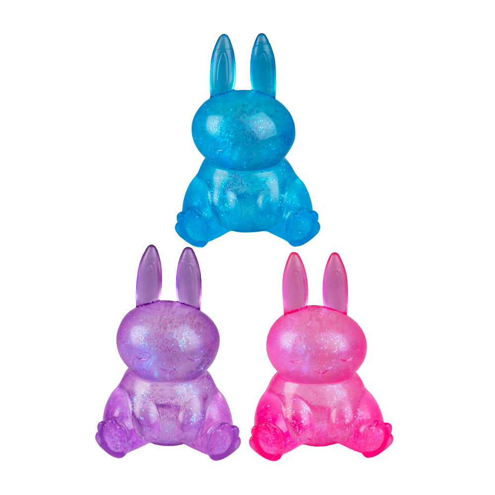 Smoosho's Super Squeeze Glow in the Dark Rabbit
