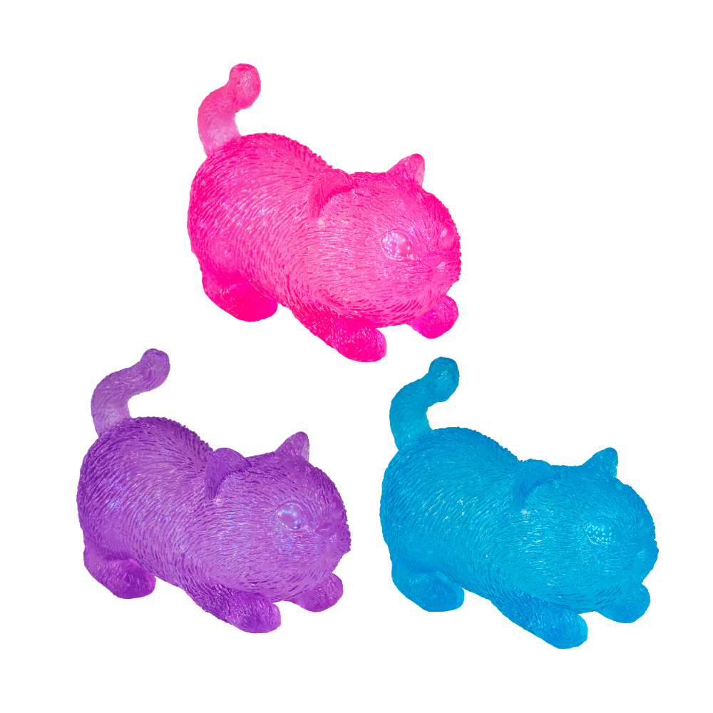 Smoosho's Super Squeeze Glow in the Dark Cat