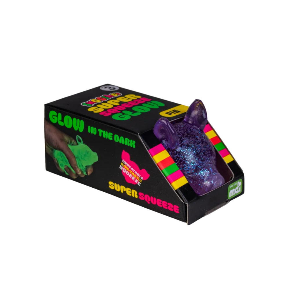 Smoosho's Super Squeeze Glow in the Dark Pig Assorted