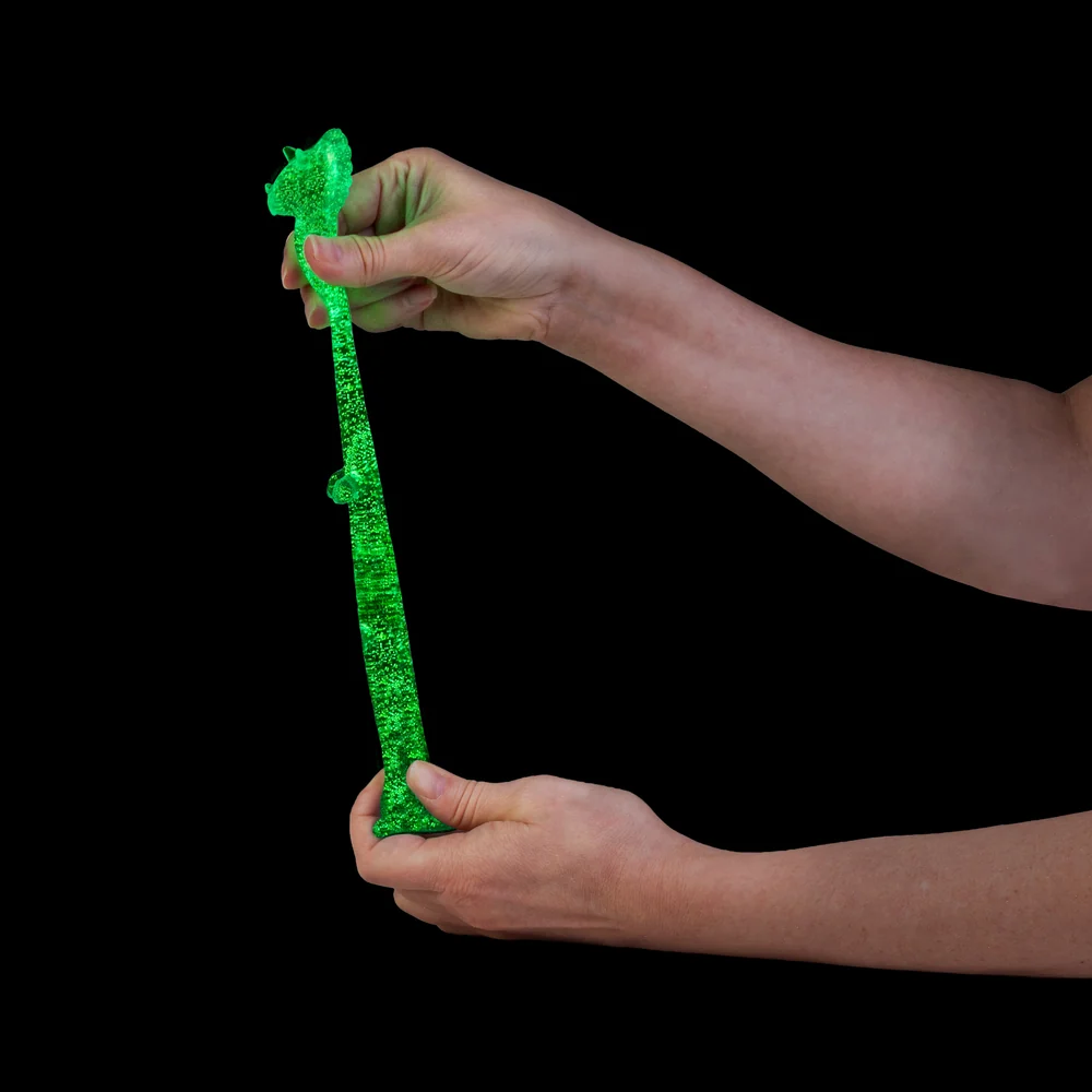 Smoosho’s Super Glow-in-the-dark Stretchy Dino Assorted