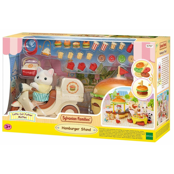 Sylvanian Families Hamburger Stand Set