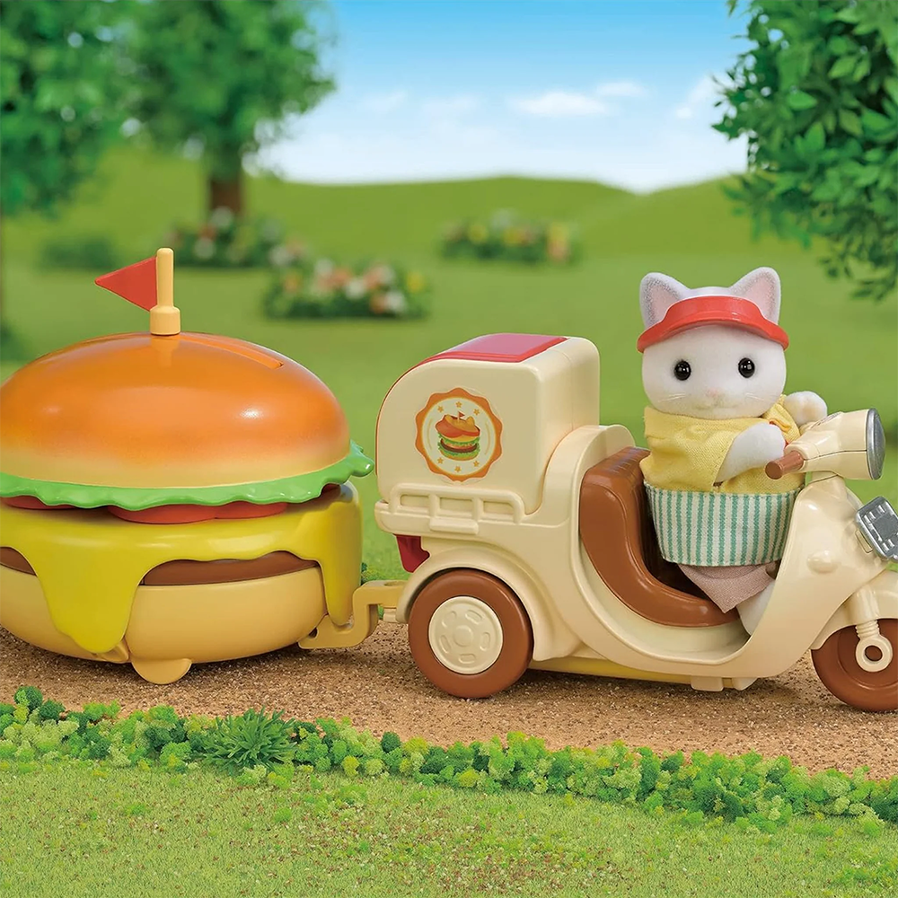Sylvanian Families Hamburger Stand Set