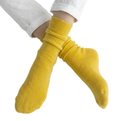 Nooan Possum Merino Wool Socks Hamilton Primrose