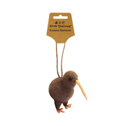 Hanging Wool Ornament Kiwi