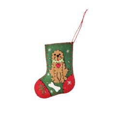Hanging Christmas Decoration Stocking Assorted Cat or Dog