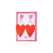 Studio Soph Earrings Heart Drops