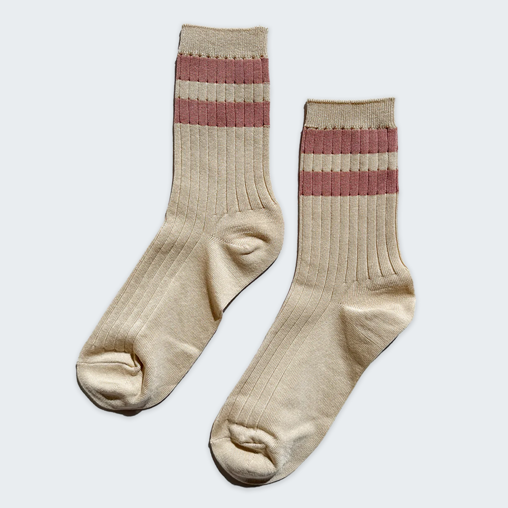 Le Bon Shoppe Socks Her Varisty Rose