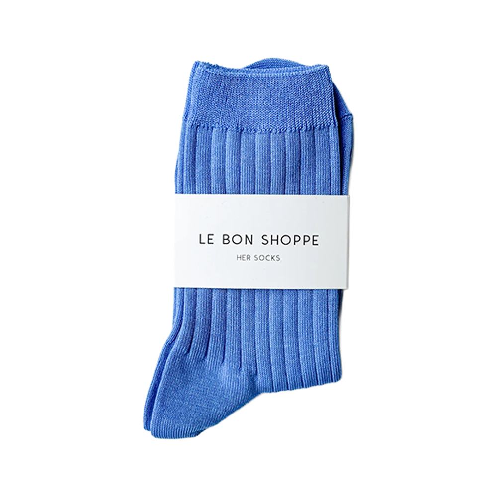 Le Bon Shoppe Her Socks Periwinkle
