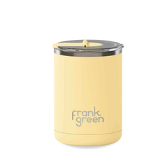 Frank Green Ceramic Coffee Cup with Hinged Lid 12oz  Buttermilk