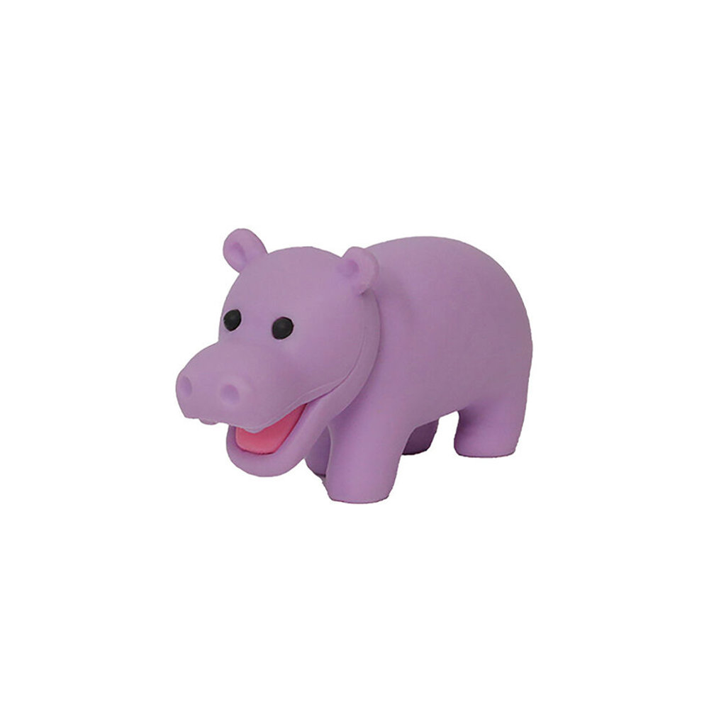 Iwako Eraser Violet Hippopotamus