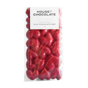 House of Chocolate Love Heart Bar Gianduja Hazelnut