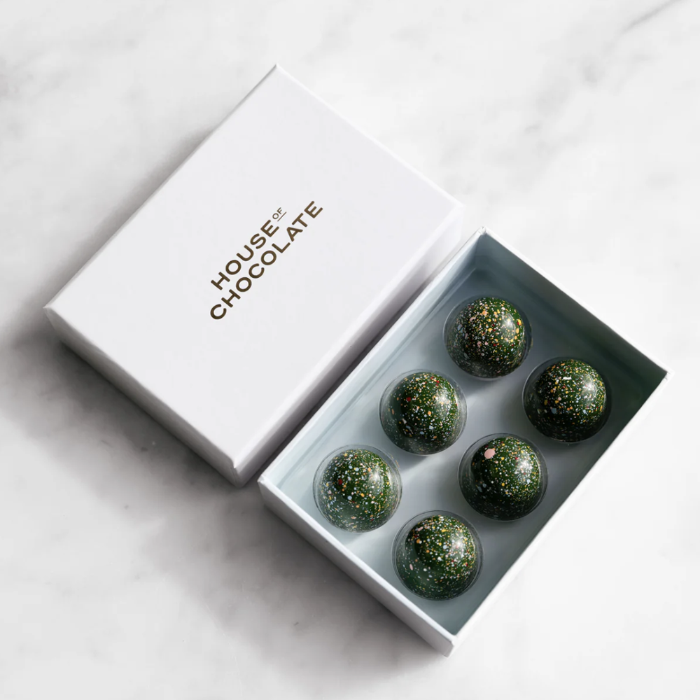 House of Chocolate Pistachio Knafeh Bonbon Box of 6