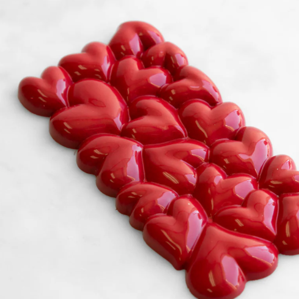 House of Chocolate Love Heart Bar Gianduja Hazelnut