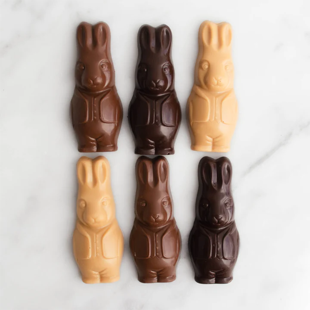 House of Chocolate Easter Bunnies in Box