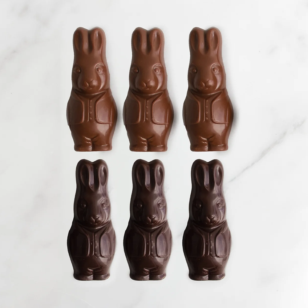 House of Chocolate Easter Bunnies in Box