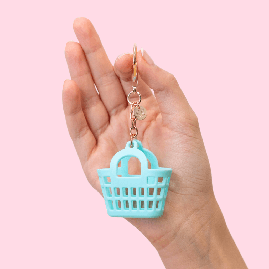Sun Jellies Itty Bitty Rosie Bag Charm Seafoam