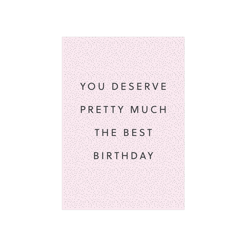 Iko Iko Pattern Card Best Birthday