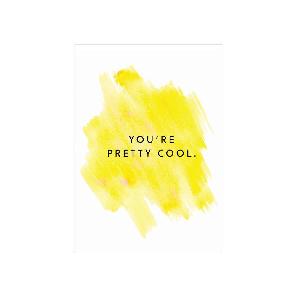 Iko Iko Painted Card You're Cool