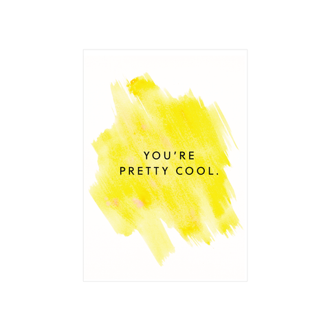 Iko Iko Painted Card You're Cool
