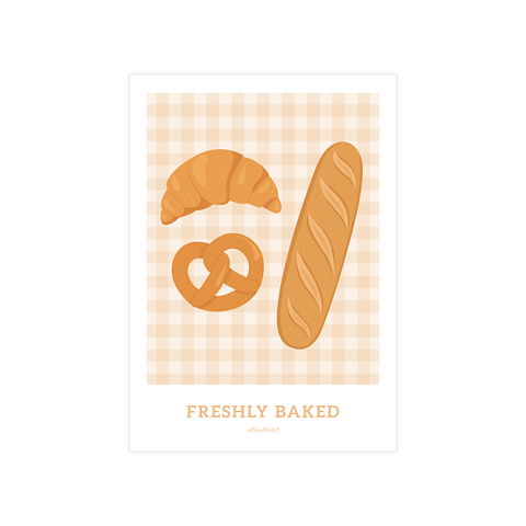 Iko Iko A4 Art Print Freshly Baked
