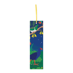 Iko Iko Double Sided Bookmark Kiwiana NZ Birds Night
