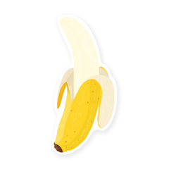 Iko Iko Cut Out Bookmark Banana