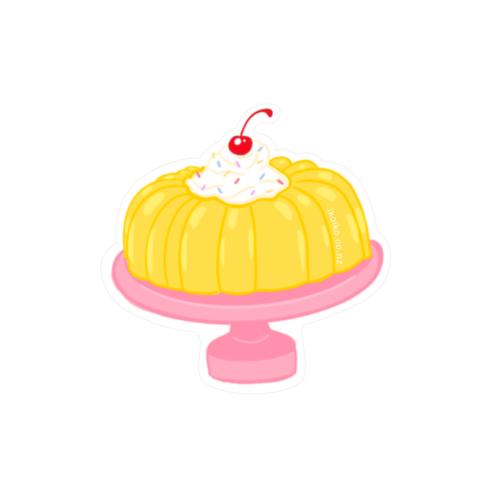 Iko Iko Fun Size Sticker Jelly Yellow